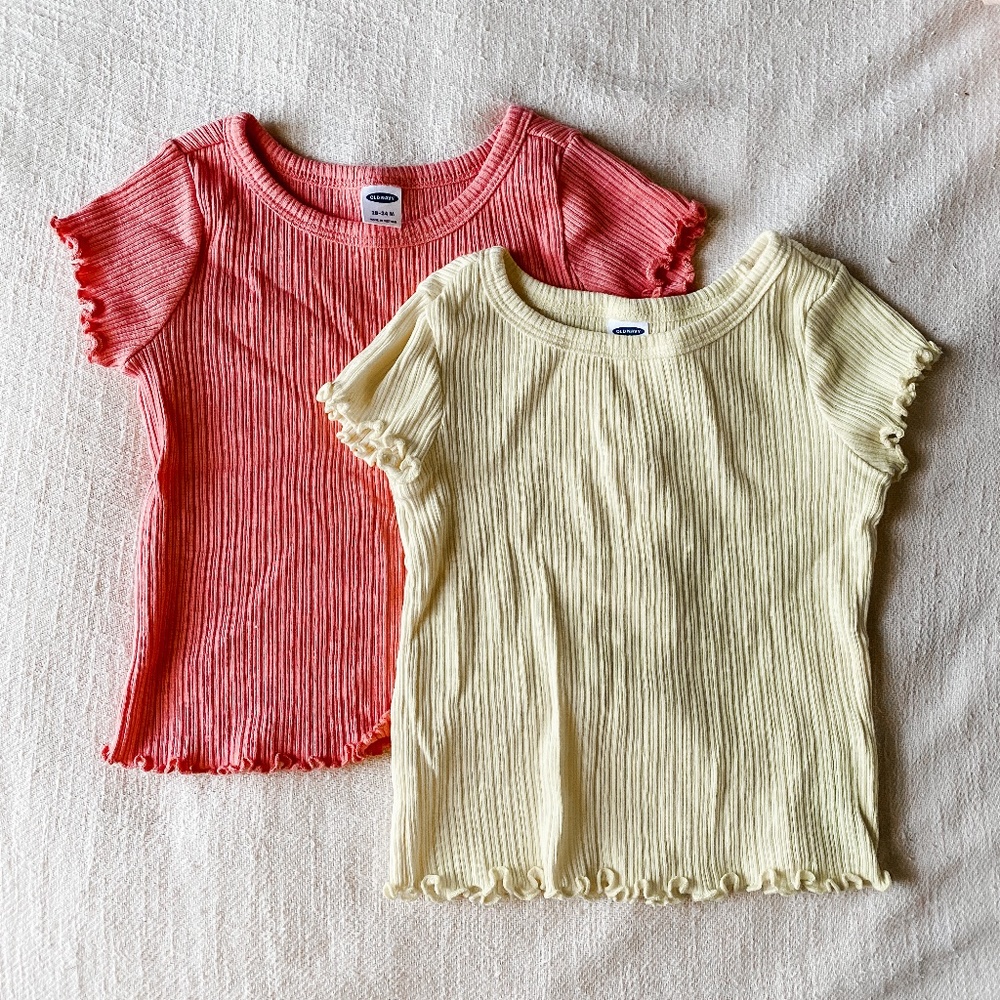 Bundle: Ribbed Lettuce Edge Tops